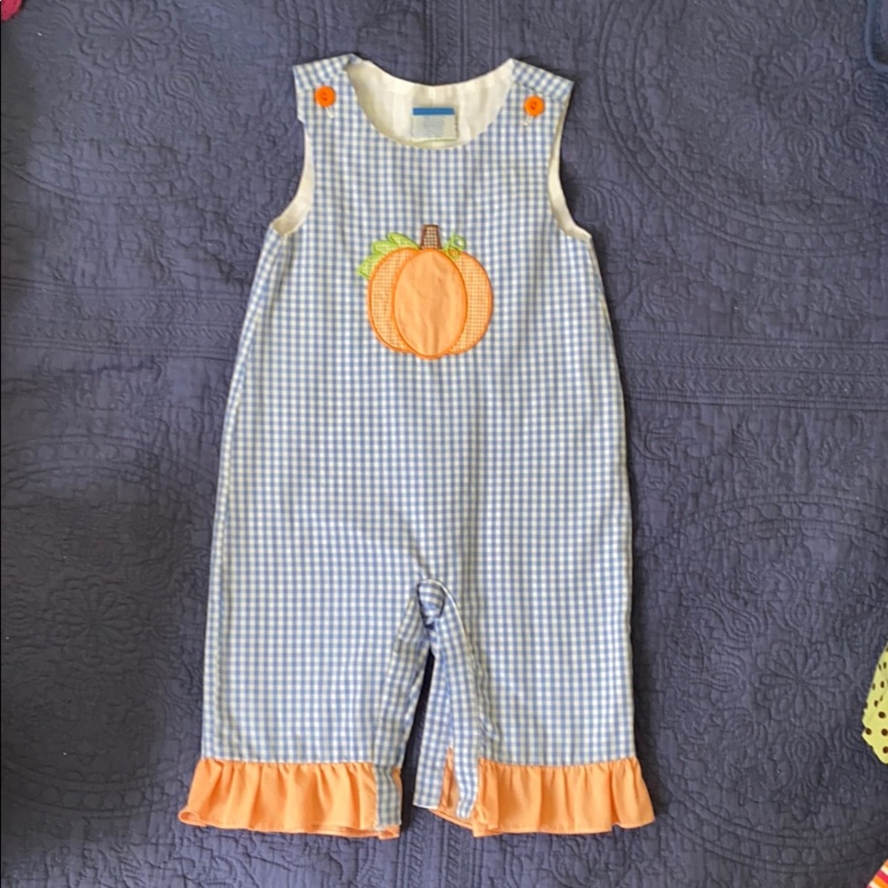 Candyland fall jumper with pumpkin 12m